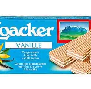 Loacker vanilla wafers
